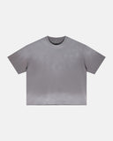 Monkey Washed Boxy Cropped T-Shirt | Inflation Streetwear