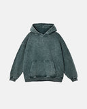 French Terry Washed Distressed Hoodies | Inflation Streetwear