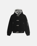 Inflation Streerwear Clasp Bomber Jacket