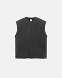 Stitching Acid Wash Tank Tops | Inflation Streetwear