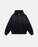 INFLATION Monkey Wash French Terry Zip Up Hoodies