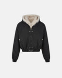 Faux Fur Lined Bomber Jacket | Inflation Streetwear