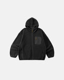 Lightweight Wave Fleece Zip Up Jacket | Inflation Streetwear