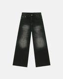 INFLATION Wasehed Straight Wide Leg Jeans