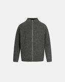 Stand Collar Zip Up Knitwear Sweaters | Inflation Streetwear
