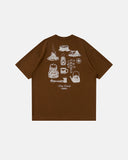 Camping Graphic Cotton Tees | Inflation Streetwear