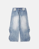 INFLATION Brand Washed Baggy Denim Pants