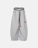 Baggy Wide Leg Sweatpants with Waistband | Inflation Streetwear