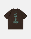 3D Graphic Printing Cotton Tshirt | Inflation Streetwear