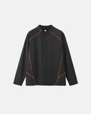 Quick-Dry Quarter Zip Up Long Sleeve Tee | INFLATION Streetwear