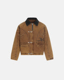 Retro Horse Graphic Clasp Cotton Jacket | Inflation Streetwear