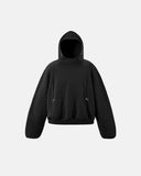 Comfy Boxy Fit Crop Scuba Hoodies | Inflation Streetwear