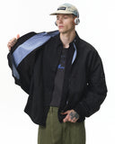 Plaid Lining Bomber Jacket | Inflation Streetwear