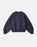 Batwing Sleeve Fleece Crewneck Sweatshirt | Inflation Streetwear