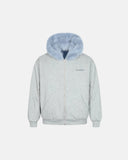 Baby Blue Faux Fur Jacket | Inflation Streetwear