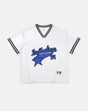 Mesh Patachwork Printing Jersey | Inflation Streetwear