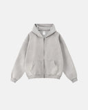 Acid Washed Zip Up Hoodies | Inflation Streetwear