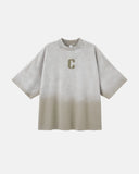 Monkey Washed Towel Embroidery Tshirt | Inflation Streetwear