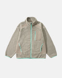 Wavy Fleece Zip-Up Jacket | INFLATION Streetwear