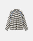 Patchwork Striped Long Sleeve Tees | Inflation Streetwear