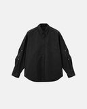 Acid Wash Cargo Shirt Jacket | Inflation Streetwear