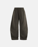 Grey French Terry Barrel Sweatpant | Inflation Streetwear
