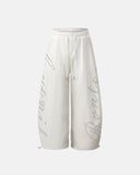 Rhinestone Baggy Joggers | Inflation Streetwear