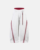 Grey Striped Baggy Sweatpants | Inflation Streetwear