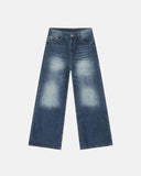 INFLATION Wasehed Straight Wide Leg Jeans