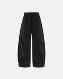 Solid Color Fleece Barrel Sweatpant | Inflation Streetwear