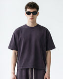Snow Washed Heavyweight Boxy T-Shirt | Inflation Streetwear