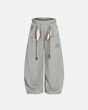 Drawstring Fleece Baggy Joggers | Inflation Streetwear