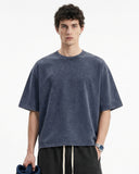 Snow Washed Heavyweight Boxy T-Shirt | Inflation Streetwear