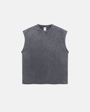 Stitching Acid Wash Tank Tops | Inflation Streetwear