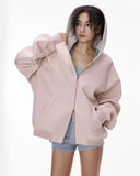 Contrast Color Liner Comfy Zip Up Hoodies | Inflation Streetwear