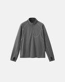 Breathable Grid Fleece Half-Zip Sweatshirt | Inflation Streetwear