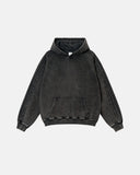Frayed Seam Acid Wash Hoodies | Inflation Streetwear