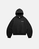 Logo Cropped Fleece Hoodies | Inflation Streetwear