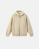 LYCRA® High Collar Comfy Zip Up Hoodies | Inflation Streetwear