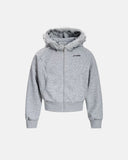 Cropped Faux Fur Zip Up Hoodies | Inflation Streetwear