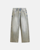 INFLATION Blue Washed Baggy Jeans