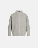 Stand Collar Zip Up Knitwear Sweaters | Inflation Streetwear