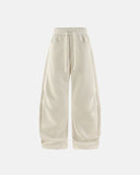 Solid Color Fleece Barrel Sweatpant | Inflation Streetwear