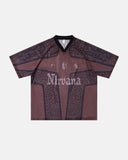 Tribal Pattern Mesh Jersey | Inflation Streetwear