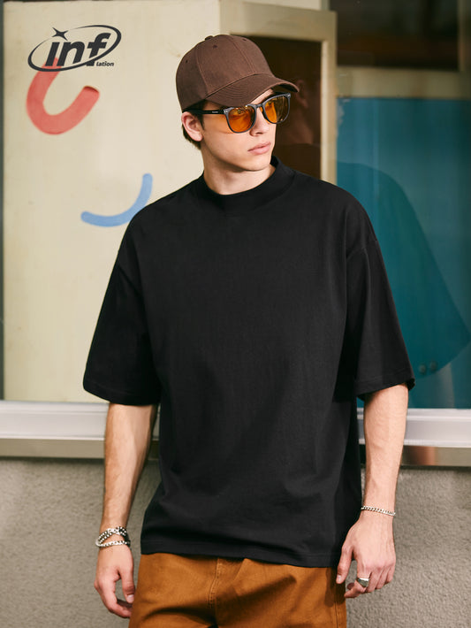 INFLATION Casual black T-shirts