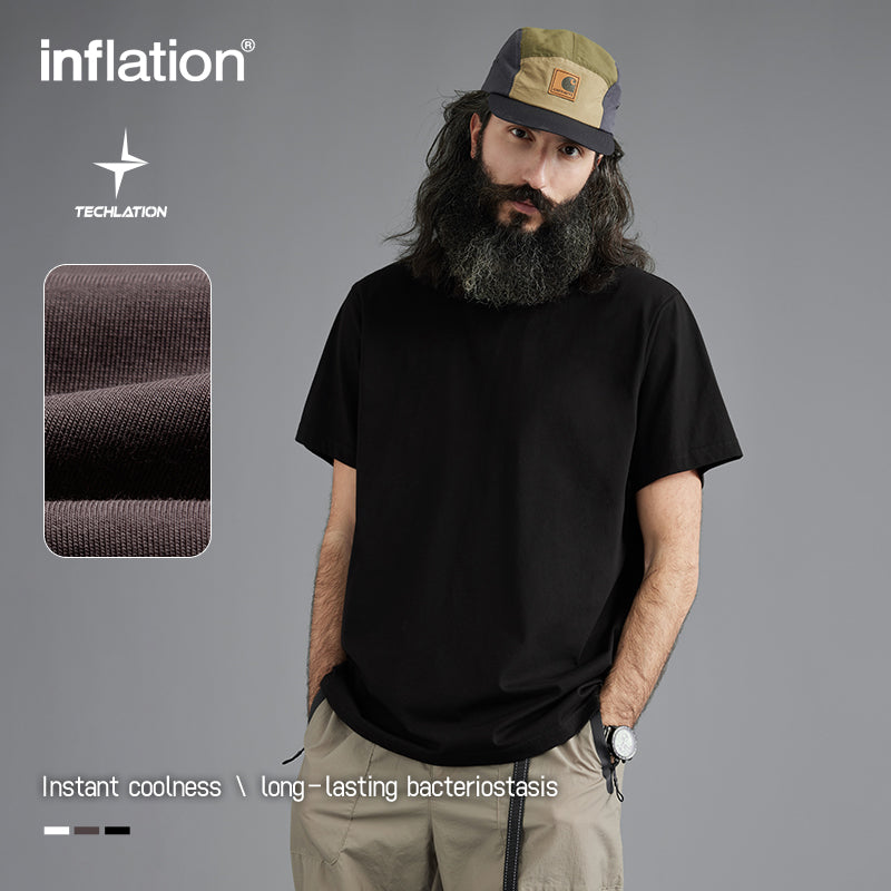 INFLATION sorona Fabric Cool Feeling T shirt - INFLATION