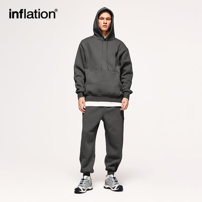 INFLATION Dark Grey Hoodies and Sweatpant Unisex - INFLATION
