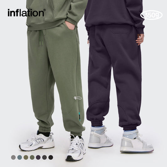 INFLATION Blank Fleece Linen Jogger Pants
