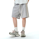 Striped Wide Leg Shorts | Inflation Streetwear