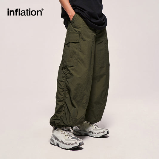 INFLATION Classical Parachute Cargo Pants